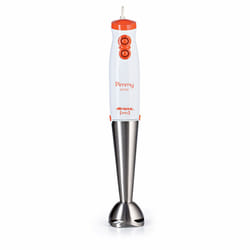 Ariete 00C088100AR0 blender Mélangeur par immersion 200 W Orange, Acier inoxydable, Blanc