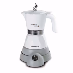 Ariete 1358/10, Cafetière moka électrique, Café moulu, 400 W, Gris, Blanc