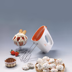 Ariete 1541/00 Batteur à main 250 W Orange, Blanc