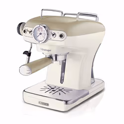 Ariete 1389/13, Machine à expresso, 0,9 L, Dosette de café, Café moulu, 850 W, Beige