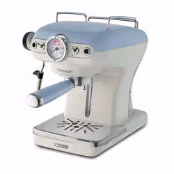 Ariete 1389/15, Machine à expresso, 0,9 L, Café moulu, 900 W, Bleu, Blanc