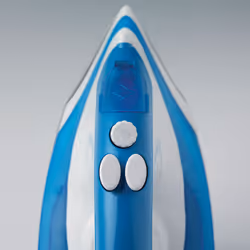 Ariete 00S623400AR0 fer à repasser Fer à repasser à sec ou à vapeur Teflon soleplate 2000 W Bleu, Blanc - Vue supplémentaire 5