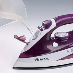 Ariete 6235/00 Fer à repasser à sec ou à vapeur Semelle en céramique 2000 W Violet, Blanc