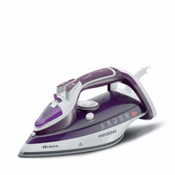 Ariete 00S624300AR0 fer à repasser Fer à repasser à sec ou à vapeur Semelle en céramique 2200 W Violet, Blanc