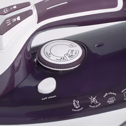 Ariete 00S624300AR0 fer à repasser Fer à repasser à sec ou à vapeur Semelle en céramique 2200 W Violet, Blanc - Vue supplémentaire 4