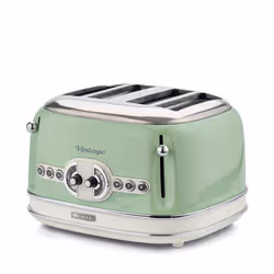Ariete 00C015604AR0, 4 part(s), Vert, Acier inoxydable, Boutons, Rotatif, 1600 W, 290 mm