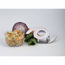 Ariete 1769/00 robot de cuisine 500 W 1.2, 2 Argent, Translucide, Blanc