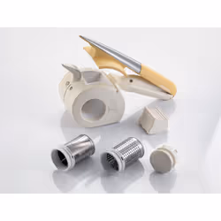 Ariete 00C045700AR0 Râpe électrique et spiraliseur Métal, Plastique Sable, Blanc - Vue supplémentaire 6