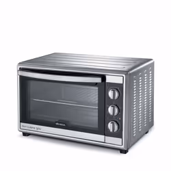 Ariete 00C094500AR0, 56 L, 2200 W, 1 étagères, Noir, Argent, Rotatif, Acier inoxydable