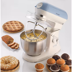 Ariete 00C158805AR0 robot de cuisine 2400 W 5,5 L Bleu, Blanc
