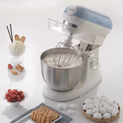 Ariete 00C158805AR0 robot de cuisine 2400 W 5,5 L Bleu, Blanc - Vue supplémentaire 4