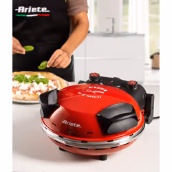 Ariete 00C090910AR0 Machine et four à pizzas 1 pizza(s) 1200 W Noir, Rouge - Vue supplémentaire 11