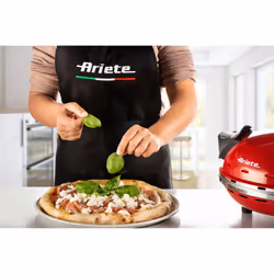 Ariete 00C090910AR0 Machine et four à pizzas 1 pizza(s) 1200 W Noir, Rouge