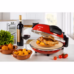 Ariete 00C090910AR0 Machine et four à pizzas 1 pizza(s) 1200 W Noir, Rouge - Vue supplémentaire 6