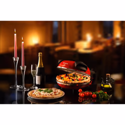 Ariete 00C090910AR0 Machine et four à pizzas 1 pizza(s) 1200 W Noir, Rouge - Vue supplémentaire 8