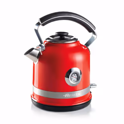 Ariete 2854/00, 1,7 L, 2000 W, Noir, Rouge, Acier inoxydable, Indicateur de niveau d'eau, Arrêt de sécurité en cas de surchau ...