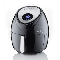 Ariete 00C461800AR0 friteuse Unique 5,5 L Autonome 1800 W Friteuse d’air chaud Noir, Acier inoxydable