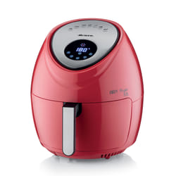 Ariete 4618/01 Unique 5,5 L Autonome 1800 W Friteuse d’air chaud Rouge, Acier inoxydable