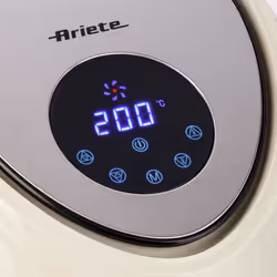 Ariete 4618/02 Unique 5,5 L Autonome 1800 W Friteuse d’air chaud Beige, Acier inoxydable