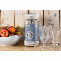 Ariete 00C056815AR0 blender 1,5 L Mélangeur de table 500 W Bleu, Argent, Blanc