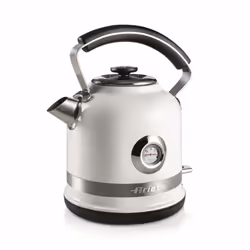 Ariete 2854/01, 1,7 L, 2000 W, Blanc, Acier inoxydable, Indicateur de niveau d'eau, Sans fil