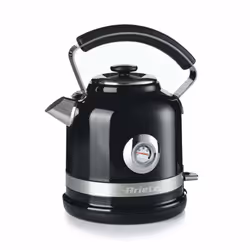 Ariete 2854/02, 1,7 L, 2000 W, Noir, Acier inoxydable, Indicateur de niveau d'eau, Sans fil