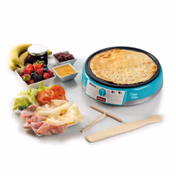Ariete 00C020201AR0 appareil à crêpes 1 crèpe(s) 1000 W Bleu, Argent, Blanc - Vue supplémentaire 4