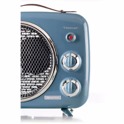 Ariete 00B080805AR0, Chauffage de ventilateur électrique, Intérieure, Sol, Table, Bleu, Rotatif, 2000 W
