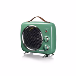 Ariete 00B080804AR0, Chauffage de ventilateur électrique, Intérieure, Sol, Table, Vert, Rotatif, 2000 W