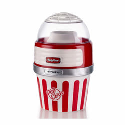 Ariete 2957/00 machine à popcorn Rouge, Transparent, Blanc 2 min 1100 W
