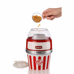 Ariete 2957/00 machine à popcorn Rouge, Transparent, Blanc 2 min 1100 W