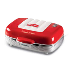 Ariete Sandwiches & Cookies Party Time gaufrier et appareil à croque-monsieur 700 W Rouge