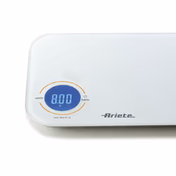 Ariete 00C085100AR0 escabeaux de cuisine Blanc Comptoir Rectangle Balance de ménage électronique