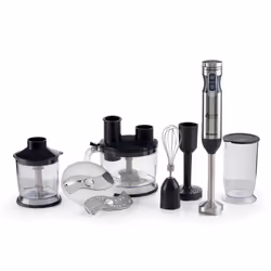 Ariete 00C089811AR0, Mélangeur par immersion, 2 L, 1000 W, Noir, Acier inoxydable