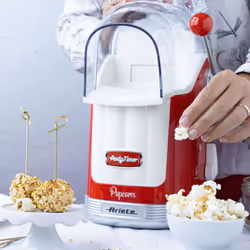 Ariete 2958/00 machine à popcorn Rouge, Blanc 3 min 1100 W