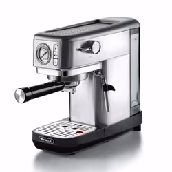 Ariete 00M138110AR0, Machine à expresso, 1,1 L, Dosette de café, Café moulu, 1300 W, Argent