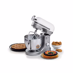 Ariete 00C158901AR0 mixeur Robot mixer 1600 W Acier inoxydable, Blanc