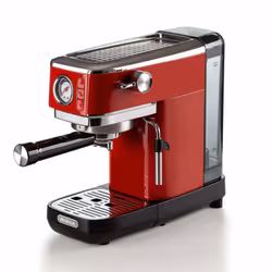 Ariete 1381/13, Machine à expresso, 1,1 L, Dosette de café, Café moulu, 1300 W, Rouge