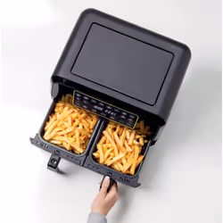Ariete 00C462300AR0 friteuse Double 8 L 1700 W Friteuse sans huile Noir