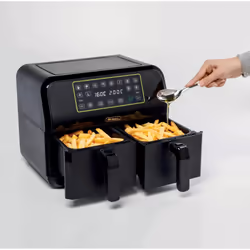 Ariete 00C462300AR0 friteuse Double 8 L 1700 W Friteuse sans huile Noir