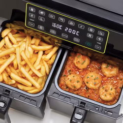 Ariete 00C462300AR0 Friteuse à air chaud Double 8L 1700W Noir - Vue supplémentaire 5