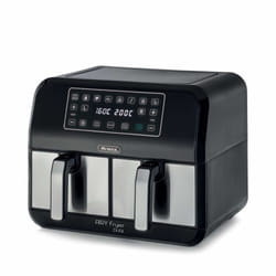 Ariete 4624/00 Double 8 L 1700 W Friteuse sans huile Noir, Argent