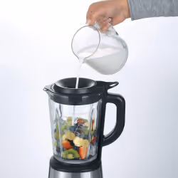 Ariete 0579/00, Mélangeur de table, 1,5 L, Fonction d'impulsion, Pileur de glace, 1200 W, Gris