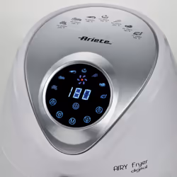 Ariete 00C461603AR0 friteuse Unique 3,5 L Autonome 1300 W Friteuse d’air chaud Argent, Blanc