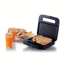 Ariete 00C197100AR0 gaufrier et appareil à croque-monsieur 750 W Gris