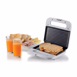 Ariete 00C197101AR0 gaufrier et appareil à croque-monsieur 750 W Blanc