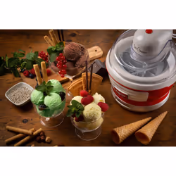 Ariete 00C064300AR0 sorbetière Sorbetière traditionnelle 1,5 L 12 W Rouge, Blanc - Vue supplémentaire 5