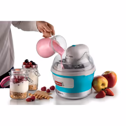 Ariete 00C064301AR0 sorbetière Machine à crème glacée 1,5 L 12 W Bleu clair - Vue supplémentaire 2