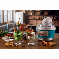 Ariete 00C064301AR0 sorbetière Machine à crème glacée 1,5 L 12 W Bleu clair - Vue supplémentaire 5