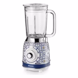 Ariete 0583/0C, Mélangeur de table, 1,5 L, Fonction d'impulsion, Pileur de glace, 1000 W, Bleu, Multicolore
